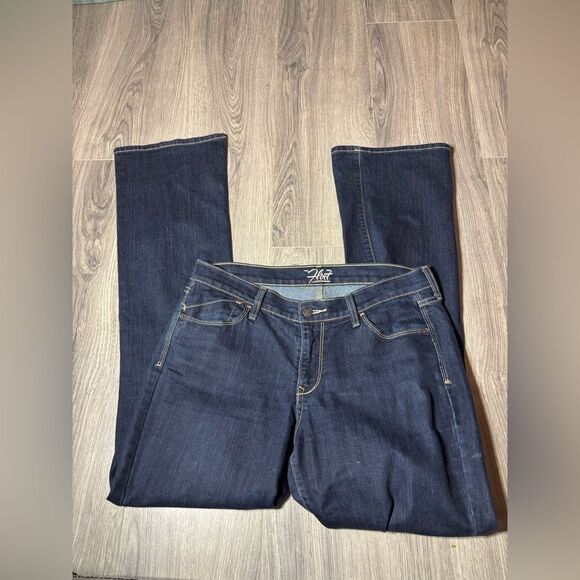 Old Navy The Flirt Jeans Size 10 Long Flare Legs Excellent Preloved Condition - Picture 1 of 6
